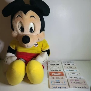 Vintage 1986 WOW Worlds Of Wonder Talking Mickey Mouse Cassette Player With Tape - Picture 1 of 11