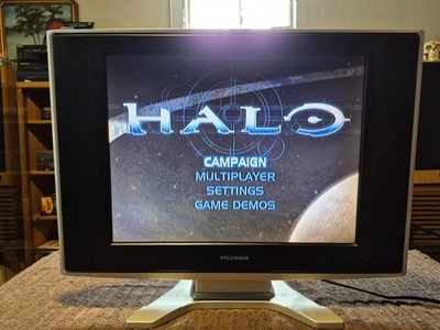 Retro Gaming TV 2006 Era LCD TV 4:3 Square 20" NO REMOTE Sylvania SSL2006 - Image 1 of 4