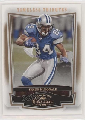 2008 Donruss Classics Timeless Tributes Bronze /250 Shaun McDonald #35 - Image 1 of 2