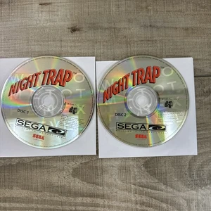 Night Trap (Sega CD, 1992) nur Discs Disc 1 & 2 - Bild 1 von 5