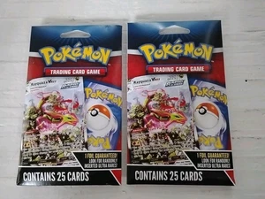 Brand New 2 x Pokemon TCG Mystery Pack w/ Foil Card MJ Holding Company Sealed - Picture 1 of 5