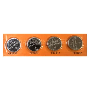 4 Pcs FRESH CR2032 Cell Lithium 3V Coin Power Button Battery Watch Calculator - Picture 1 of 1