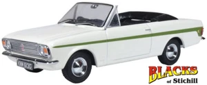 Oxford Diecast Escala 1:43 Ford Cortina Mk2 Crayford Convertible Armiño Blanco  - Imagen 1 de 1