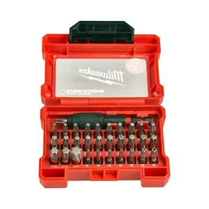 MILWAUKEE | Shockwawe Compact | Punte Avvitatore TORX 32 pezzi + Bit 73mm - Picture 1 of 2