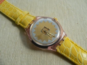 1994 Automatik Swatch Sonnenblume Automatik mechanische Schweizer Uhr SAP100 - Bild 1 von 9