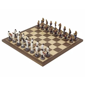 The Jazz Band Vs Rock Stars Hand painted themed Chess set by Italfama - Picture 1 of 8