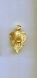 Pin OSCAR DE LA RENTA GOLD BIRD - Imagen 1 de 2