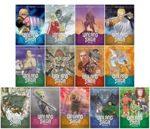 Vinland Saga Loose Vol 1-13 English Comic Book Manga Set By Makoto Yukimura - Picture 1 of 17