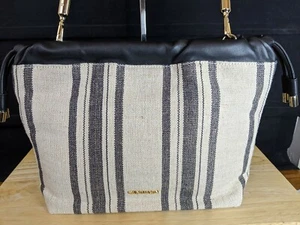 Calvin Klein Sienna Crossbody Black Natural - MSRP $148 - Picture 1 of 5