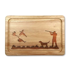 Fasan | Schießen | Szene | Schneidebrett aus Holz | Jagd | Geschenk | Geschenk - Bild 1 von 1