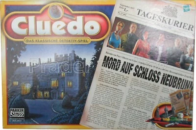 Cluedo von Parker Detektiv-Spiel Edition 2000 - vollständig inkl. Rechnung - Bild 1 von 4