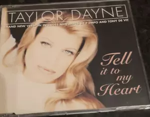 Taylor Dayne - Tell It To My Heart - 5 Track CD Single 1995 Remixes IMPORT - Picture 1 of 3