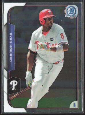 2015 Bowman Chrome #18 Ryan Howard - Image 1 of 2