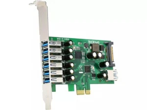 7 Port PCI Express USB 3.0 Card Standard & Low-Profile - StarTech.com PEXUSB3S7 - Picture 1 of 5