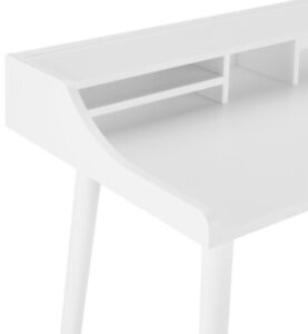 NiB Euro Style Euro Style 09701-WHT White Flavio Desk In Matte White $690 OS20