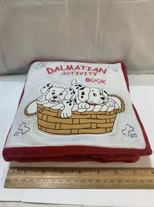 Dalmatians Activity cloth book No Paper Not Coloring Book Very Rare Collector - Picture 1 of 12