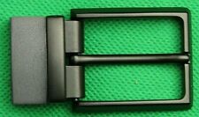 Belt Buckle "REVERSIBLE SATIN BLACK" fit 3.5 cm Wide Belt, DIY, Custom Buckle.