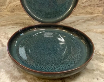 Cuencos de cena Villery & Boch. Crafted Breeze 8,5 pulgadas. Bonito verde azulado. Juego de 2 nuevos Foto 1 de 4