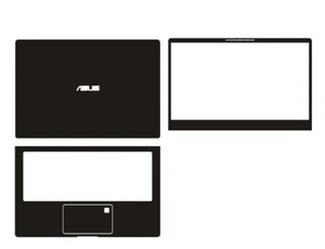 Laptop Carbon Vinyl Naklejka na skórę Cover do Asus Zenbook UX391 UX391UA UX391FA - Zdjęcie 1 z 27