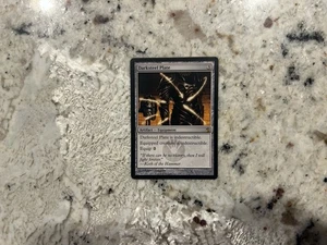 Mtg Darksteel Plate - Magic the Gathering Darksteel Plate Played - Picture 1 of 2