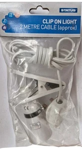 Status Clip On Portable Light - 2 Metre Cable - Picture 1 of 3