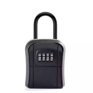1 lockbox key storage lock box for realtor real estate 4 digit metal shell - Picture 1 of 3