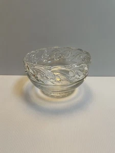 TIFFANY & CO. MID-CENTURY MODERN CLEAR ART GLASS CRYSTAL BALL WITH DOLPHINS 8’X5 - Picture 1 of 15