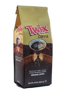 Ground Coffee, Medium Roast, Caramel Chocolate Flavored 10oz Bag - Picture 1 of 1