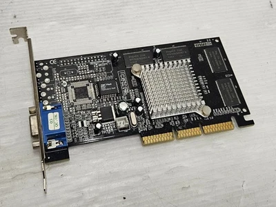 GeForce 2 MX400 64MB SDRAM, 64 BIT, AGP 4x, 3G GRAPHIC, WORKING VINTAGE CARD - Image 1 of 4