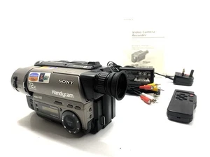 SONY CCD-TR713E Hi8 Tape Digital Video Camera Handycam Complete Working Set - Picture 1 of 15