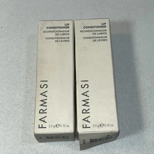 2 New Farmasi Lip Conditioner, Slightly Damaged Box - Picture 1 of 8
