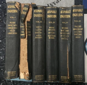 Automobile Engineering 6 Volumes by American Technical Society 1921 - $100 OBO - Picture 1 of 2