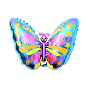 NEW $60-$120 LOT (12) UNITS 3D MYLAR BUTTERFLY BALLOON LOT JUMBO SIZE PARTY GIFT - Picture 1 of 1
