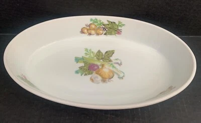 Vintage Haviland Limoges Aluminite France Frugier Oval Dish Casserole Onions - Photo 1/4