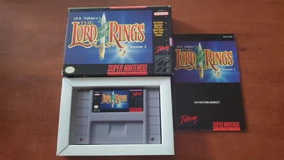 Lord of the Ring SNES Super Nintendo 1994 NTSC (US/Canada) - Complete - Image 1 of 4