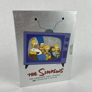 The Simpsons The Complete First Season [DVD, 2001, 3-Discs] Collector's Edition - Picture 1 of 18