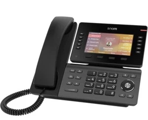 Snom D865 IP Telephone, SIP Desk  5 Inch IPS Colour Display 1280 x 720 - Photo 1/12