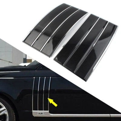 Marco de guardabarros de rejilla de ventilación de malla lateral para Land Rover Range Rover sin SVR 2013-2017 Foto 1 de 4