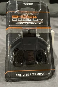 Shock Doctor Sports Max Airflow Lippenschutz Mundschutz Latexfrei Bolzen schwarz - Bild 1 von 1