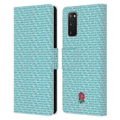 OFFICIAL ENGLAND RUGBY UNION HISTORY LEATHER BOOK CASE FOR SAMSUNG PHONES 2 - Image 1 of 4