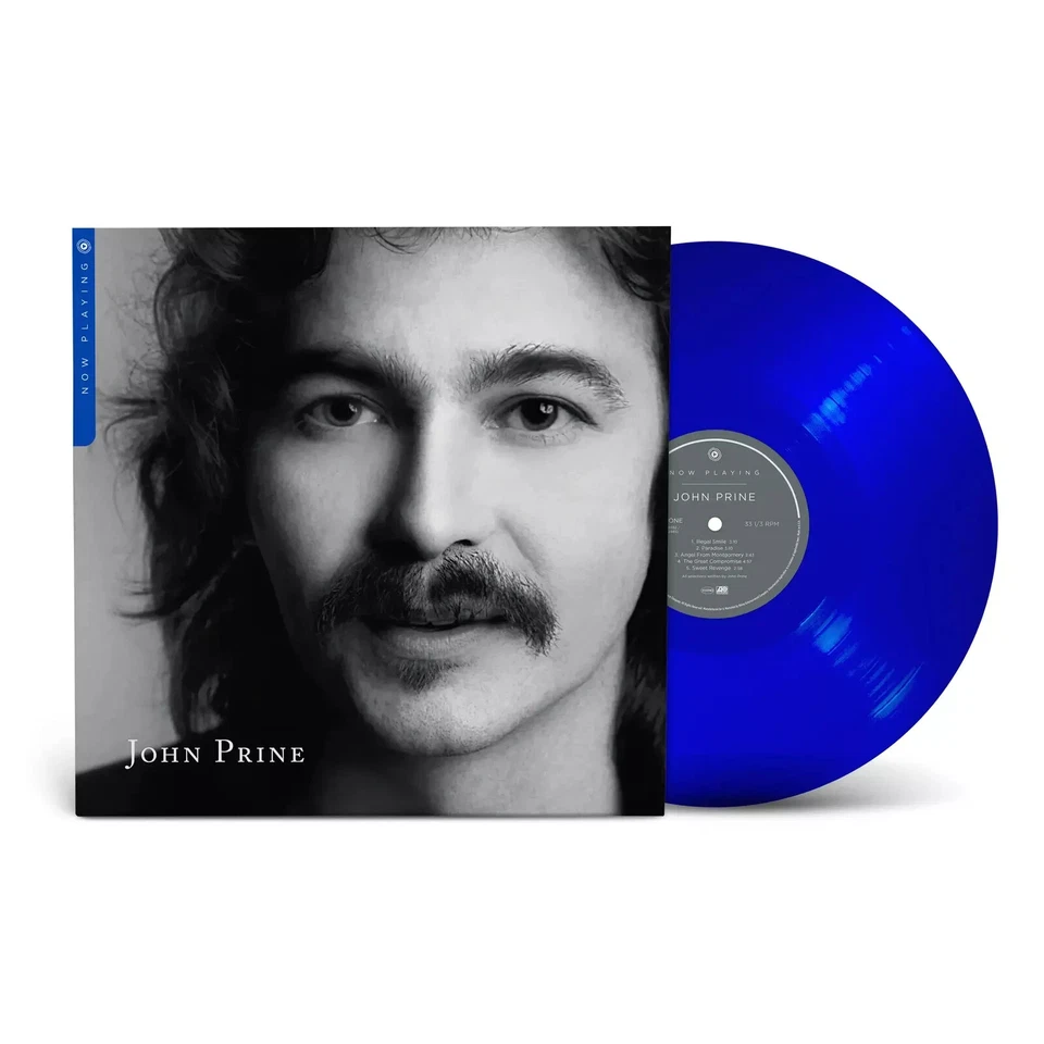 John Prine – Now Playing - Blue LP Vinyl Record 12" - NEW Sealed - Image 1 of 1