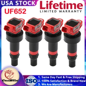Set of 4 High Performance Ignition Coil for Hyundai Accent Veloster 1.6L Kia Rio - Picture 1 of 12