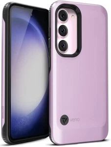 Funda protectora a prueba de golpes de doble capa púrpura/negro para Samsung Galaxy S23 - Imagen 1 de 14