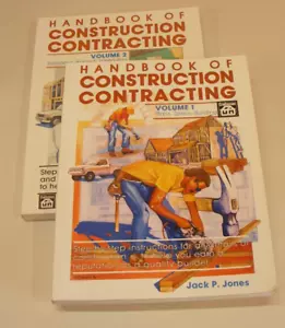 Handbook of Construction Contracting Volume 1 & 2 - Jack Jones - Imagen 1 de 5