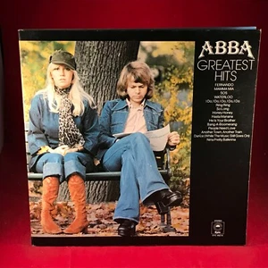 ABBA Greatest Hits 1978 UK Vinyl LP Fernando SOS Waterloo best of original B - Imagen 1 de 4