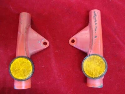 Honda CT110 Trail 110 1980 soportes de montaje de faros, fabricante de equipos originales, usado de EE. UU. Foto 1 de 4