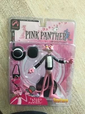 Palisades Toys-Pink Panther- Toyfare Exclusive Black Tuxedo Action figure-2004 - Image 1 of 4