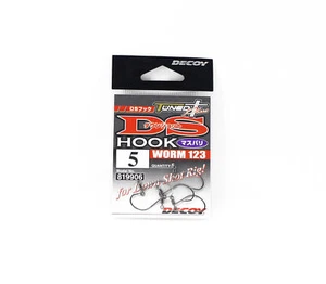 Decoy Worm 123 Masubari Down Shot Worm Hook Size 5 (9906) - Photo 1/4