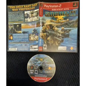 SOCOM II: U.S. Navy SEALs GH - PlayStation 2 (PS2) Sin manual - Imagen 1 de 2