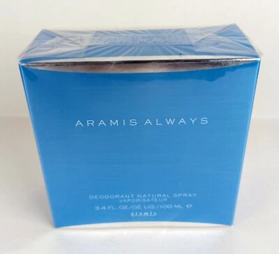 ARAMIS  ALWAYS   DEODORANT  NAT.  SPRAY  100ml   NEU / FOLIE - Bild 1 von 3